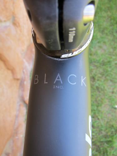 Cannondale supersix black online inc